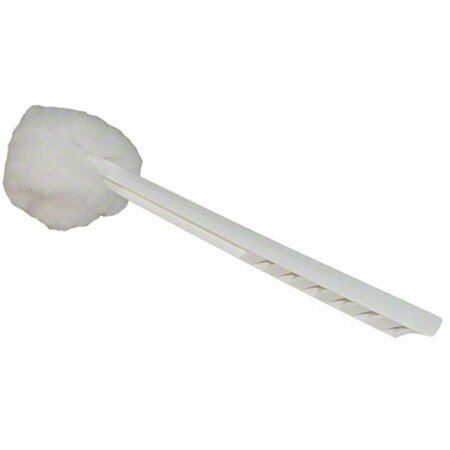 LIGHT HOUSE BEAUTY IMP2042591 10 in. Handle Deluxe Toilet Bowl Mop, White LI3213523